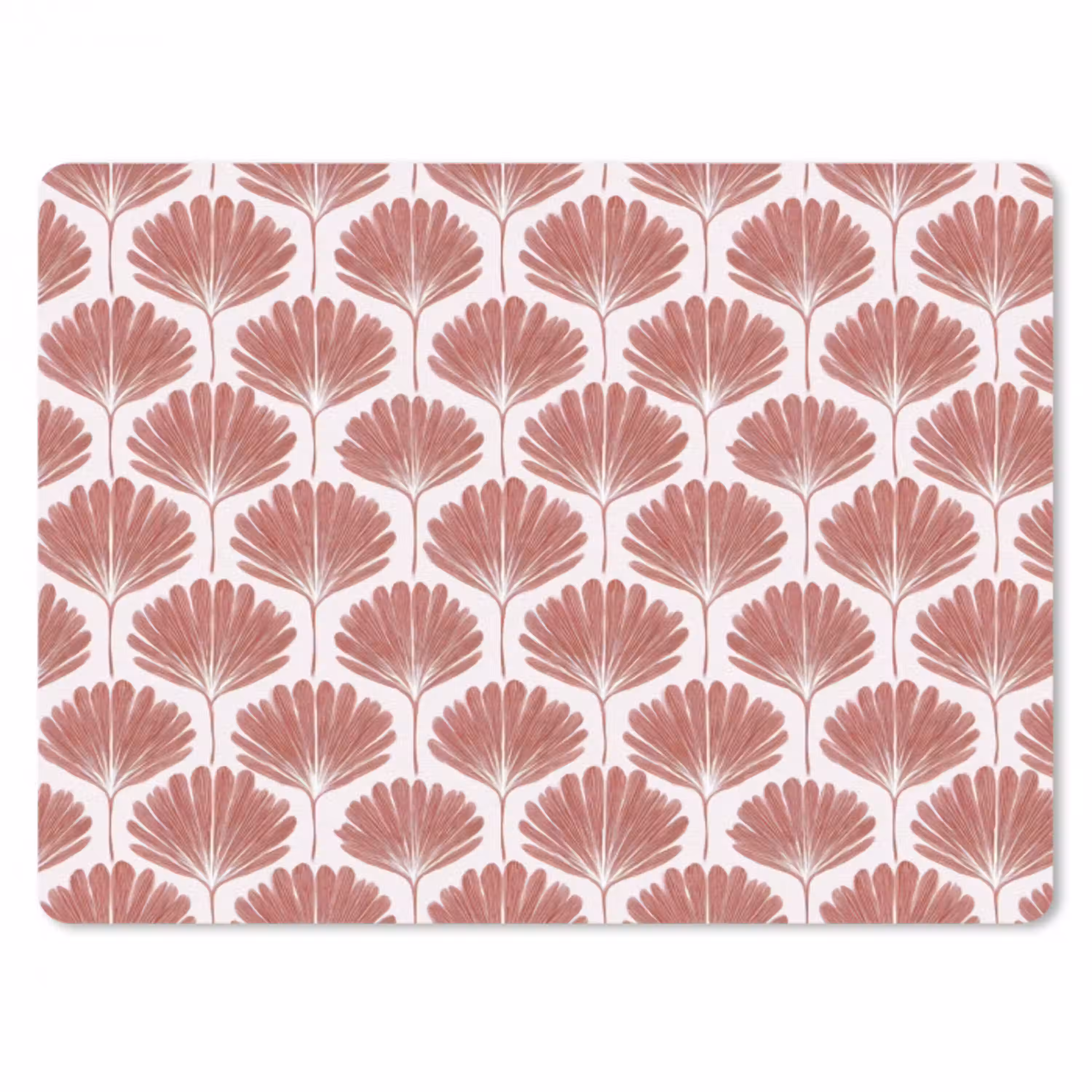 Waaier - Motief - Terra muismat rubber klein 262 -3d