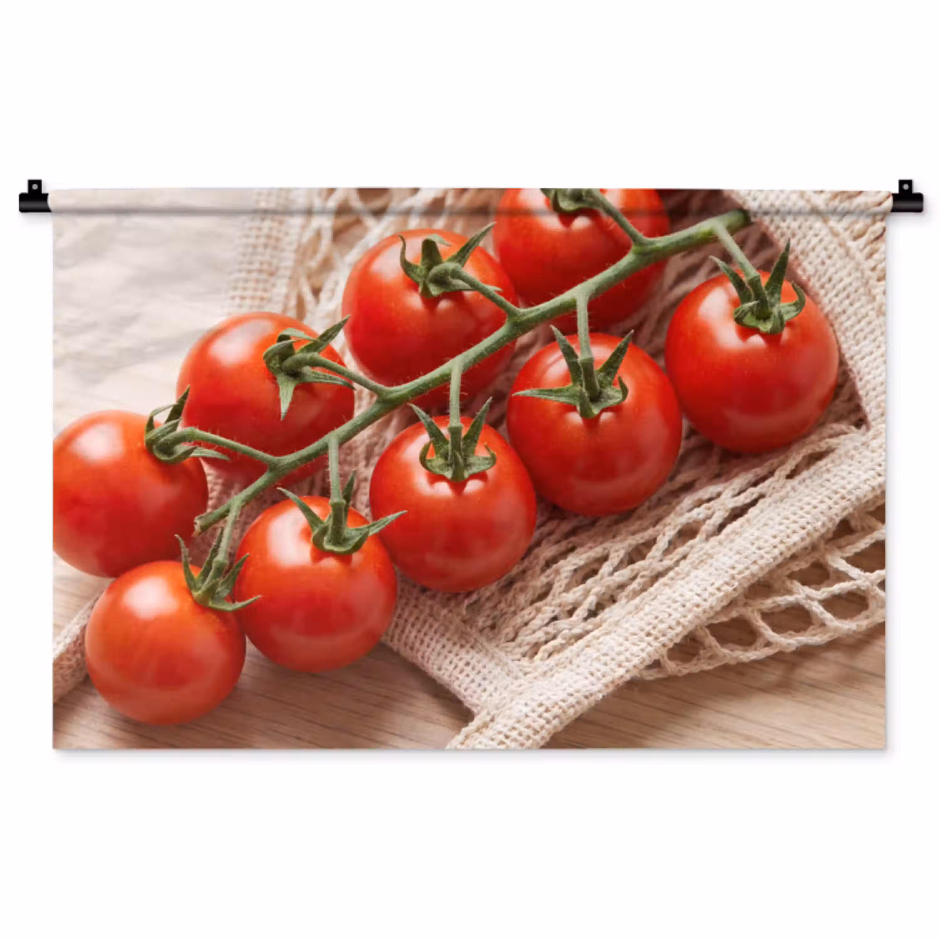 Tomaten - Vers - Eten Wandkleed katoen middel -zz3d
