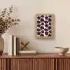 Bloemen - Aquarel - Paars Light Box met kabel (Tafellamp) klein 925 -sfeer2