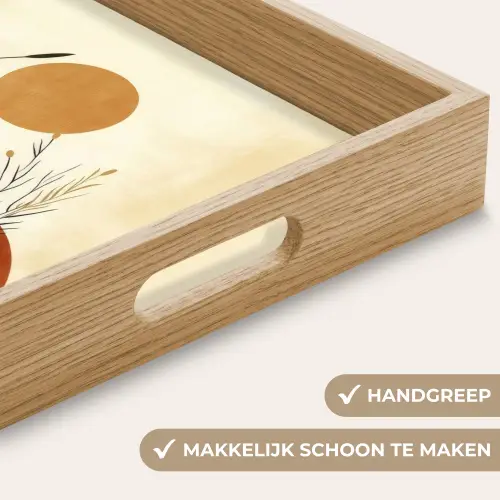 Planten - Abstract - Vormen Dienblad Rechthoek middel -USP_HandgreepNL