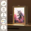 Paard - Dieren - Meisje - Roze Light Box met kabel klein -USP_NL