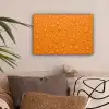 Water - Druppels - Oranje canvas 2cm klein -sfeer1
