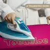 Toedeloe - Groen - Roze Wandkleed katoen klein -sfeer9