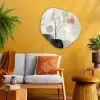 Wabi sabi - Beige - Plant Wandcirkel Organisch Plexiglas middel -sfeer4