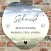 Aquarelachtergrond - Sierlijk Naambord Organisch middel -sfeer10