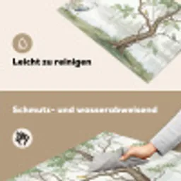Reiger - Landschap - Groen Inductie beschemer met haakjes klein -ky-schoon-de