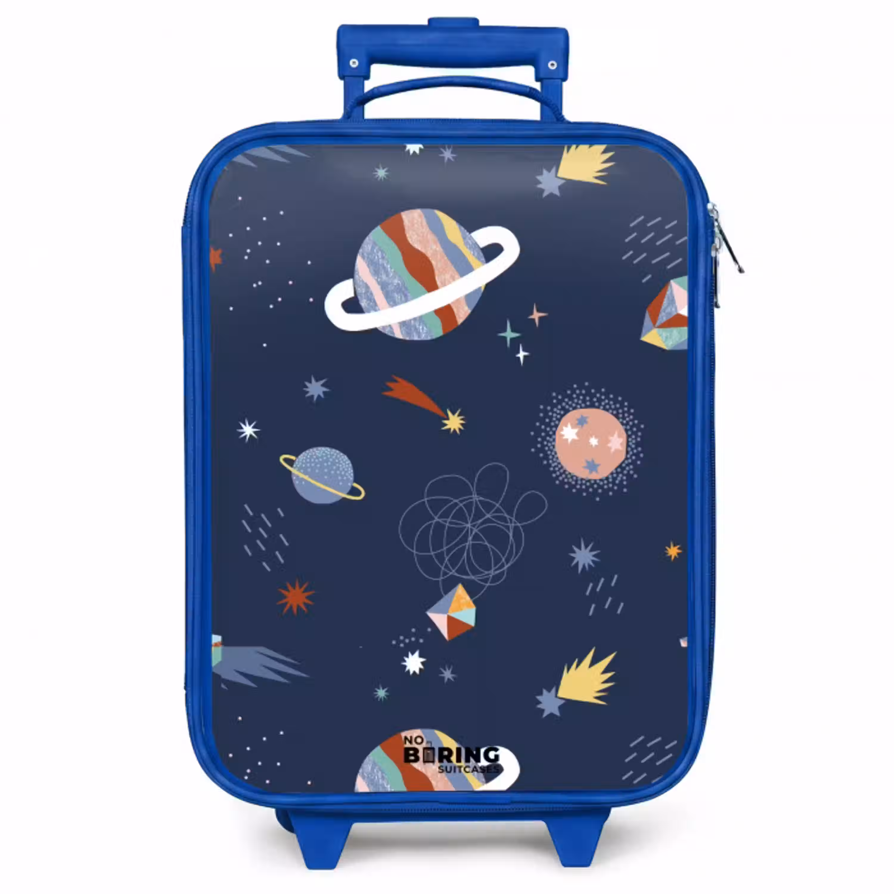 Planeten in de hemel Kinderkoffer - Blauw klein -zzz_website3d