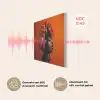 Vrouw - Chilipepers - Pepers - Bloemen PET vilt klein -USP_NL