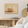 Donut - Romig - Poedersuiker - Beige PET vilt klein -sfeer3