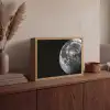 Close-up - Maan - Wit - Textuur Light Box met batterij (Wandlamp) middel -sfeer2