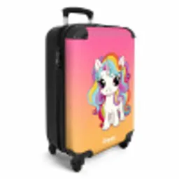 Regenboograkkertje NBS - Handbagage koffer - Unisex middel -productfoto_3d