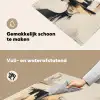 Vrouw - Hoed - Verf Inductie beschemer met haakjes klein -ky-schoon-nl
