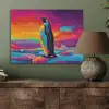 Ijsschots - Pinguïn - Abstract - Lucht PET vilt klein -sfeer2