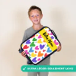 Hartjes - Patroon - Kleurrijk Kinderkoffer - Zwart klein -sfeer4_FR