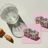 Sushi - Rolletjes - Steentjes - Kleurrijk onderzetter kurk middel -sfeer4