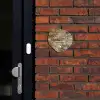 Verweerd hout - Sierlijk Naambord Organisch middel -sfeer1