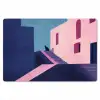 Kat - Trap - Gebouwen - Schaduwcontrasten Placemat vinyl groot -zzsfeer1_Kitchenyeah-website