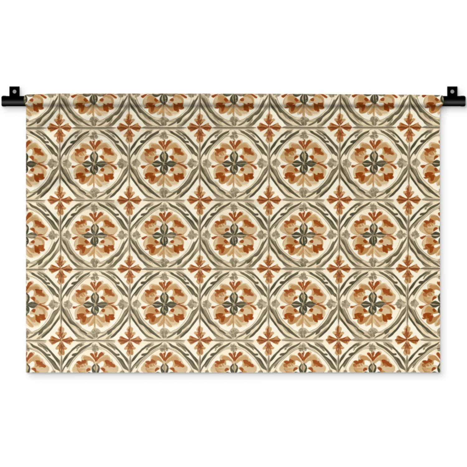 Elegant - Antiek - Kleurrijk Wandkleed katoen klein 269 -zz3d