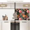 Dahlia - Bloemen - Patroon keuken achterwand 2 middel 871 -voor-na2_NL