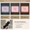Tekst - Roze - Love - Hart Light Box met batterij (Wandlamp) middel -USP_lichtkleurNL