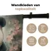 Panda - Dieren - Bloemen - Planten Wandkleed katoen klein -sfeer2