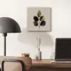 Beukenbladeren - Bruin - Groen - neutraal aluminium wit klein -sfeer5