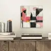 Roze - Abstract - Aesthetic - Modern - Vormen plexiglas 5mm klein -sfeer1
