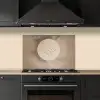 Vogel - Beige - Japandi keuken achterwand spatscherm klein -sfeer1