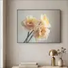 Narcissen - Geel - Bloemblaadjes Textielframe - compleet frame klein -sfeer2