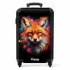 Vos als street art kunstwerk NBS - Handbagage koffer - Kinderen Unisex middel -productfoto_recht