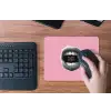 Mond - BLAH BLAH - Roze muismat rubber klein -toetsenbord