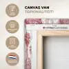 Jungle - Natuur - Rood canvas 2cm xxl 828 -sfeer2