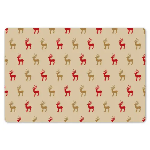 Patroon - Herten - Beige Placemat vinyl groot 368 -zzsfeer1_Kitchenyeah-website