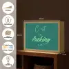 c'est la fucking vie - Groen - Handgeschreven Light Box met batterij (Wandlamp) middel -USP_websiteoverzichtNL