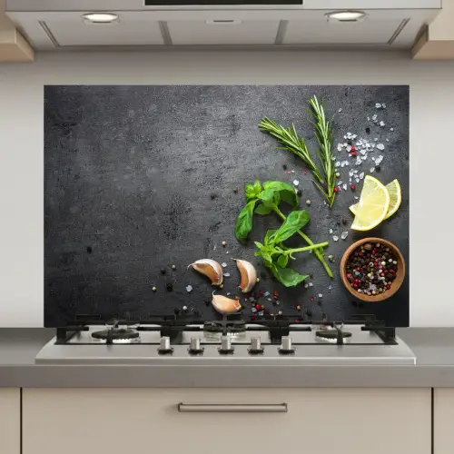 Gastronomisch Stilleven keuken achterwand spatscherm klein -3d_website