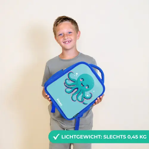 Octopus - Water - Blauw Kinderrugzak - Blauw middel -sfeer1_NL