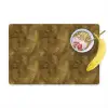 Organisch - Lijnen - Goud Placemat vinyl groot 368 -zzzproduct_Kitchenyeah-website