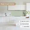 Mintgroen - Effen kleur keuken achterwand 2 middel 871 -sfeer4_DE