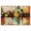 Kunst - Abstract - Aesthetic - Goud Placemat vinyl groot -zzsfeer1_Kitchenyeah-website