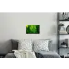 Grassprieten - Lichtinval - Groen Muursticker klein -slaapkamer