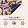 Bananen - Bladeren - Paars Inductie beschermer vinyl 3mm middel 274 -sfeer4
