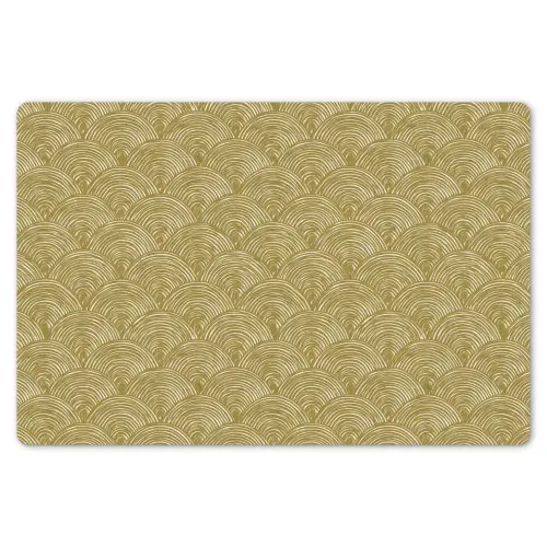 Waaier - Geometrisch - Groen Placemat vinyl groot 368 -zzsfeer1_Kitchenyeah-website