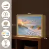 Zonsondergang - Strand - Natuur - Zee - Zomer Light Box met batterij (Wandlamp) middel -USP_websiteoverzichtNL