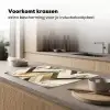 Vintage Chevronhout Inductie beschermer vinyl 3mm klein -sfeer1