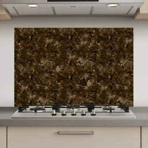 Donker - Graniet - Bruin keuken achterwand spatscherm klein 900 -3d_website