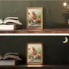 Potten - Kruiden - Hout Light Box met kabel (Tafellamp) klein -sfeer3