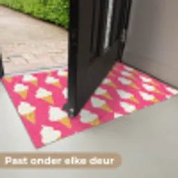 Softijs - Horentje - Roze Deurmat klein 898 -USP_NL