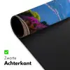 Doorkijk - Berg - Landschap - Uitzicht - Meer Muismat XXL klein -sfeer2