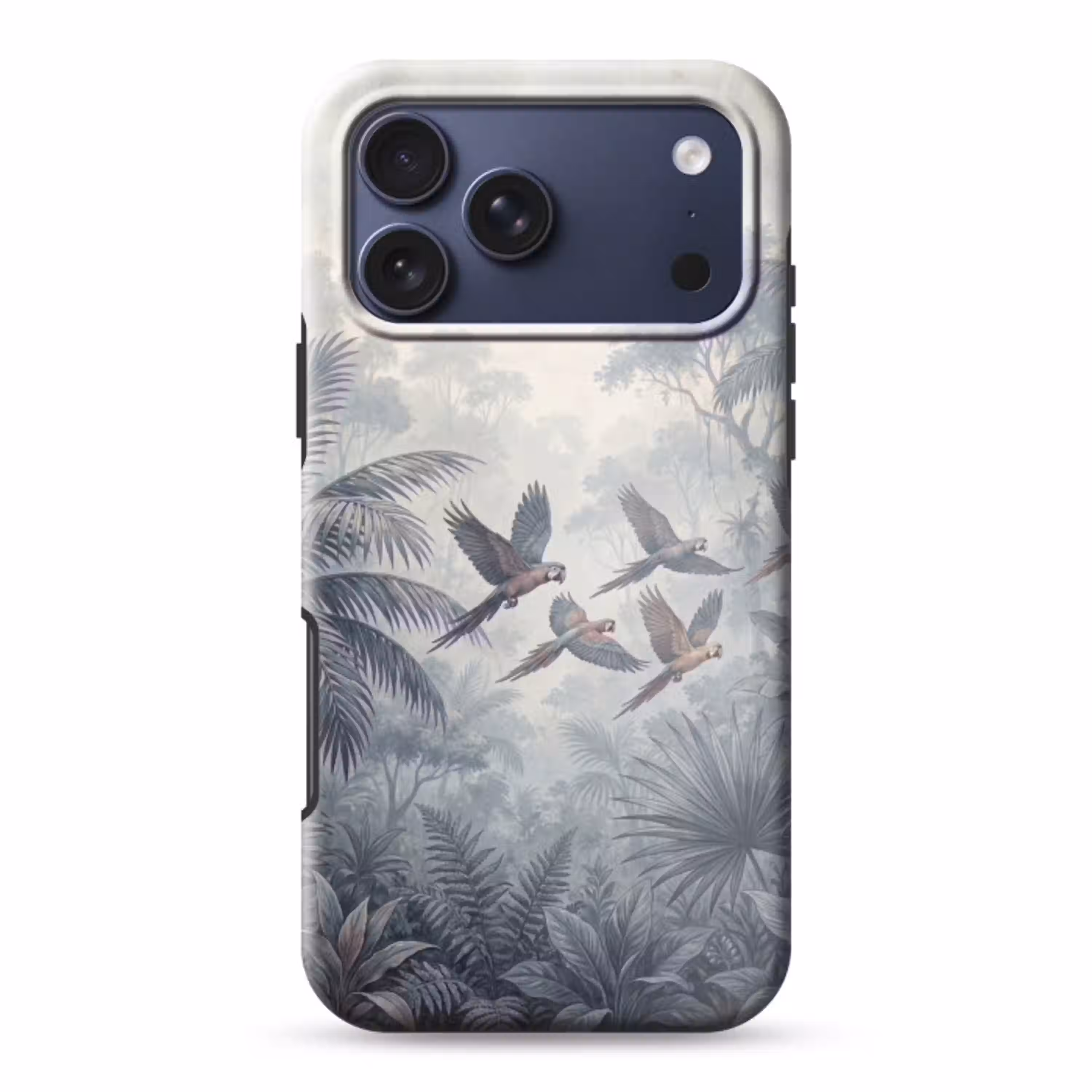Vogel - Vliegend - Jungle - Vintage - Dieren Toughcase MagSafe Apple iPhone 17 Pro Max klein -3d