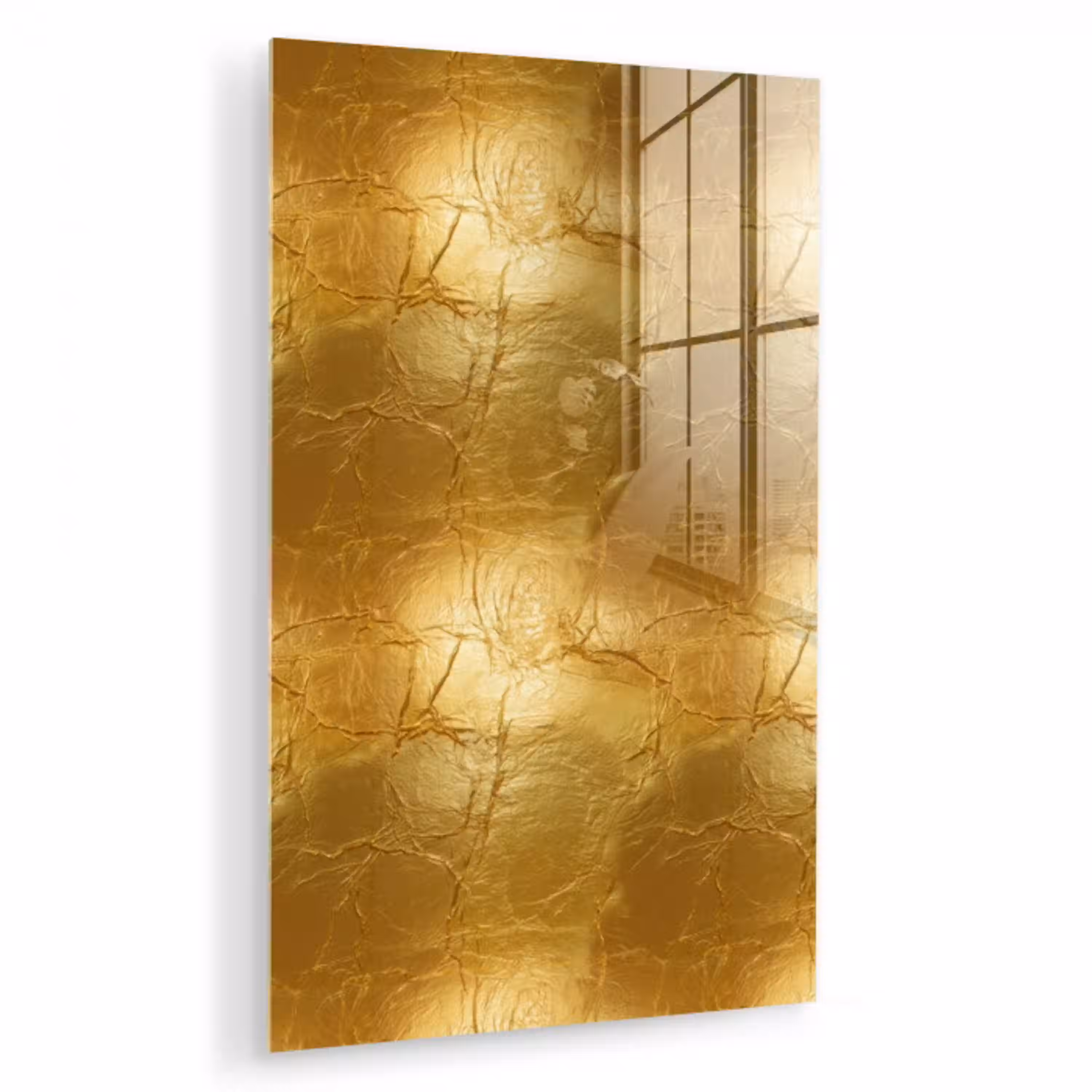 Bladgoud - Vintage - Textuur - Warm Goud plexiglas 5mm klein 9 -zzzproduct_nieuw